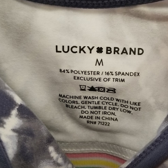 💕LUCKY BRAND💕 Padded Bra Set (2 Pack) ~ Logo Graphic Medium M NWT - Picture 11 of 12